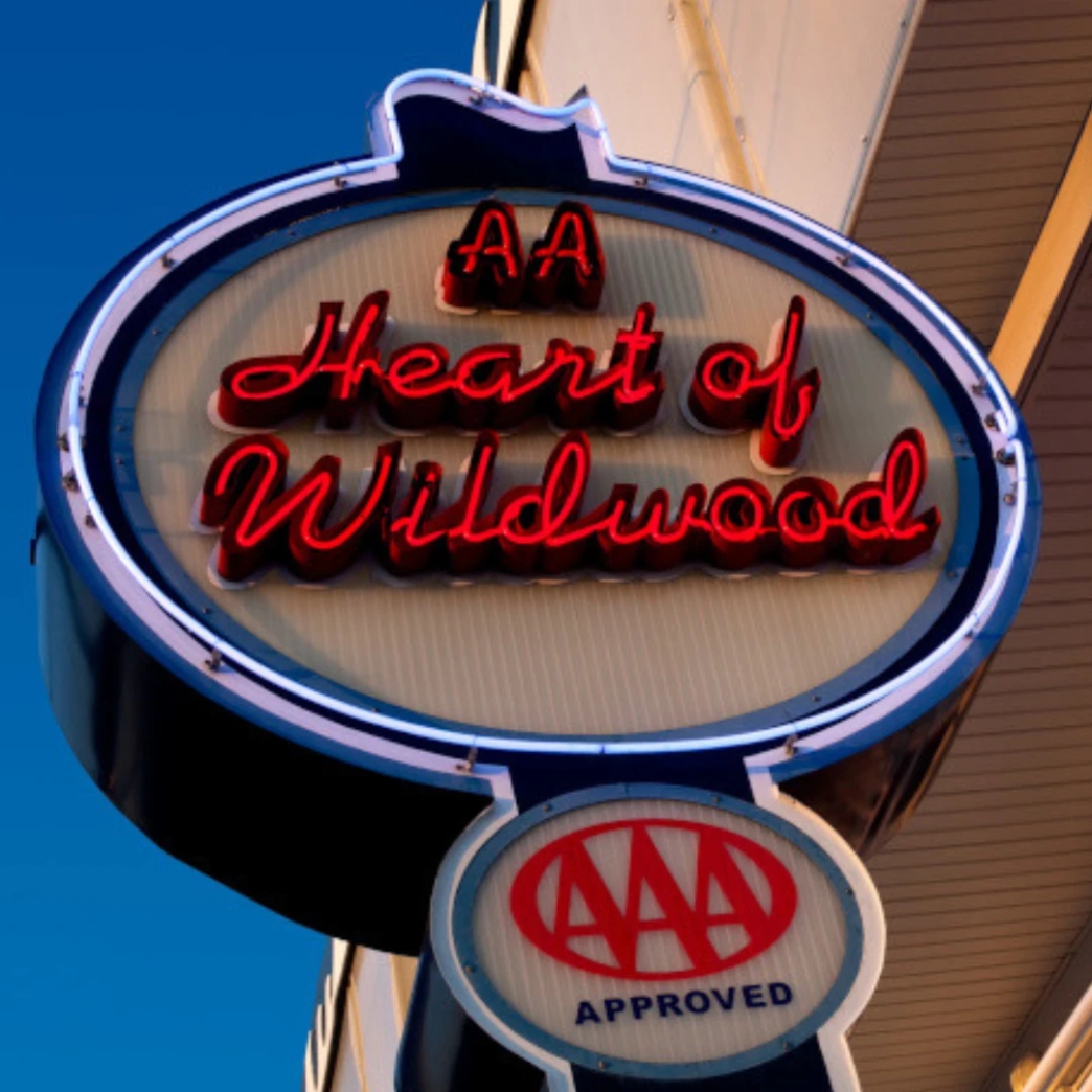 โลโก้ AA Heart of Wildwood newstep new step work and travel Wildwood, New Jersey