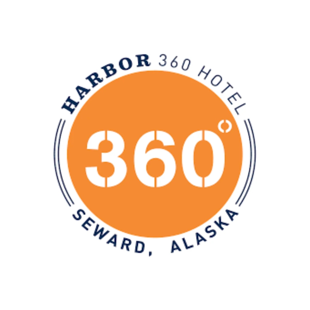 โลโก้ Harbor 360 Hotel newstep new step work and travel Seward Alaska