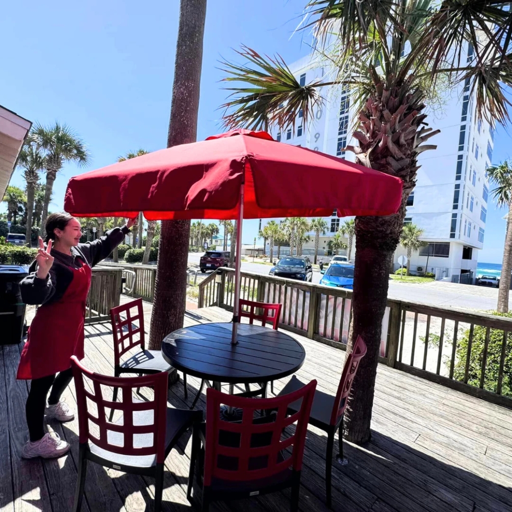 งานสอง ร้านแคนดี้ ร้านไอศครีม review New Step McDonald's Work and Travel Destin Florida wat2024 Team Member ทำงานต่างประเทศ แลกเปลี่ยนวัฒนธรรม ทำงานปิดเทอม ฝึกภาษา อังกฤษ