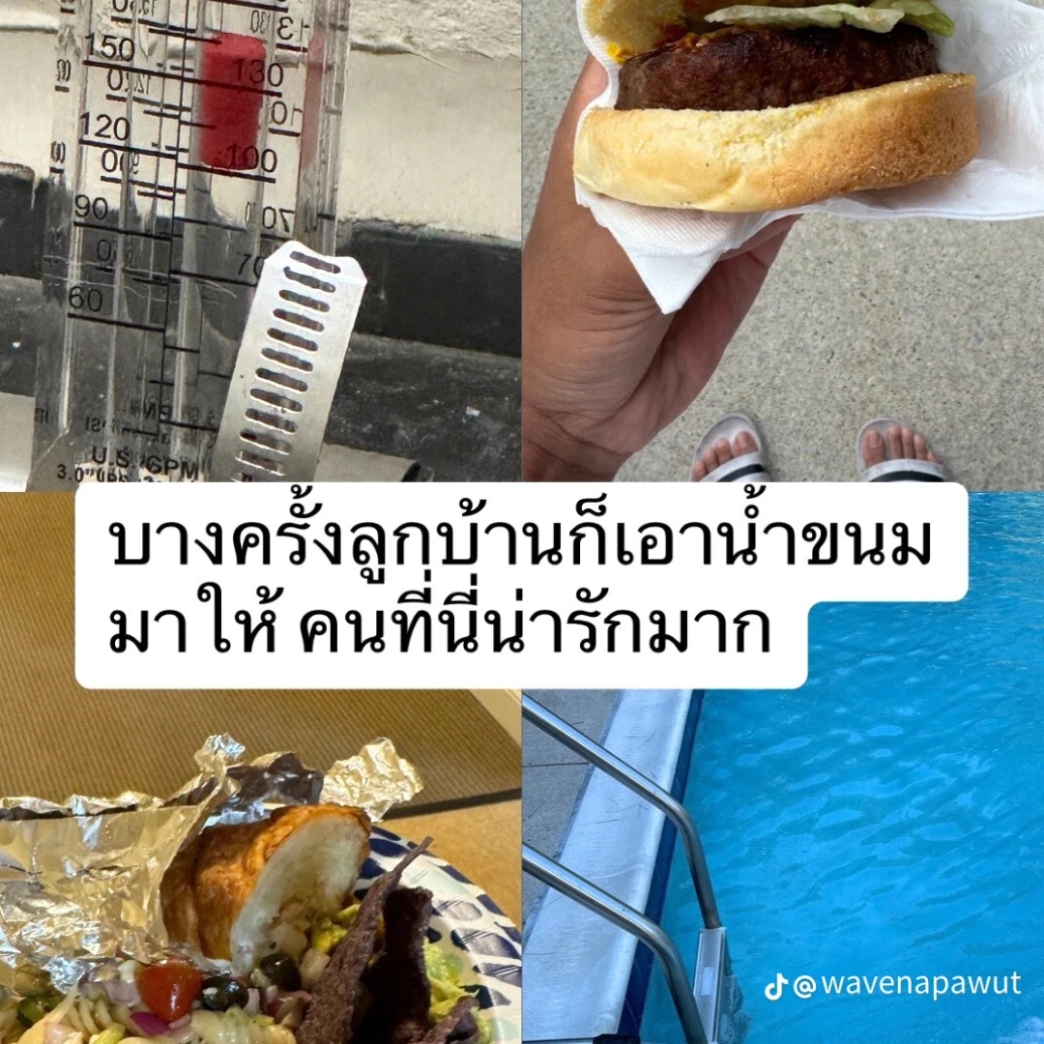 ลูกค้า ลูกบ้าน ผู้ใช้บริการ ใจดี น้ำ ขนม แบ่งปัฃน ไลฟ์การ์ด review New Step Sunset Pool Work and Travel Arlington Maryland wat2024 Lifeguard ทำงานต่างประเทศ แลกเปลี่ยนวัฒนธรรม ทำงานปิดเทอม ฝึกภาษา อังกฤษ