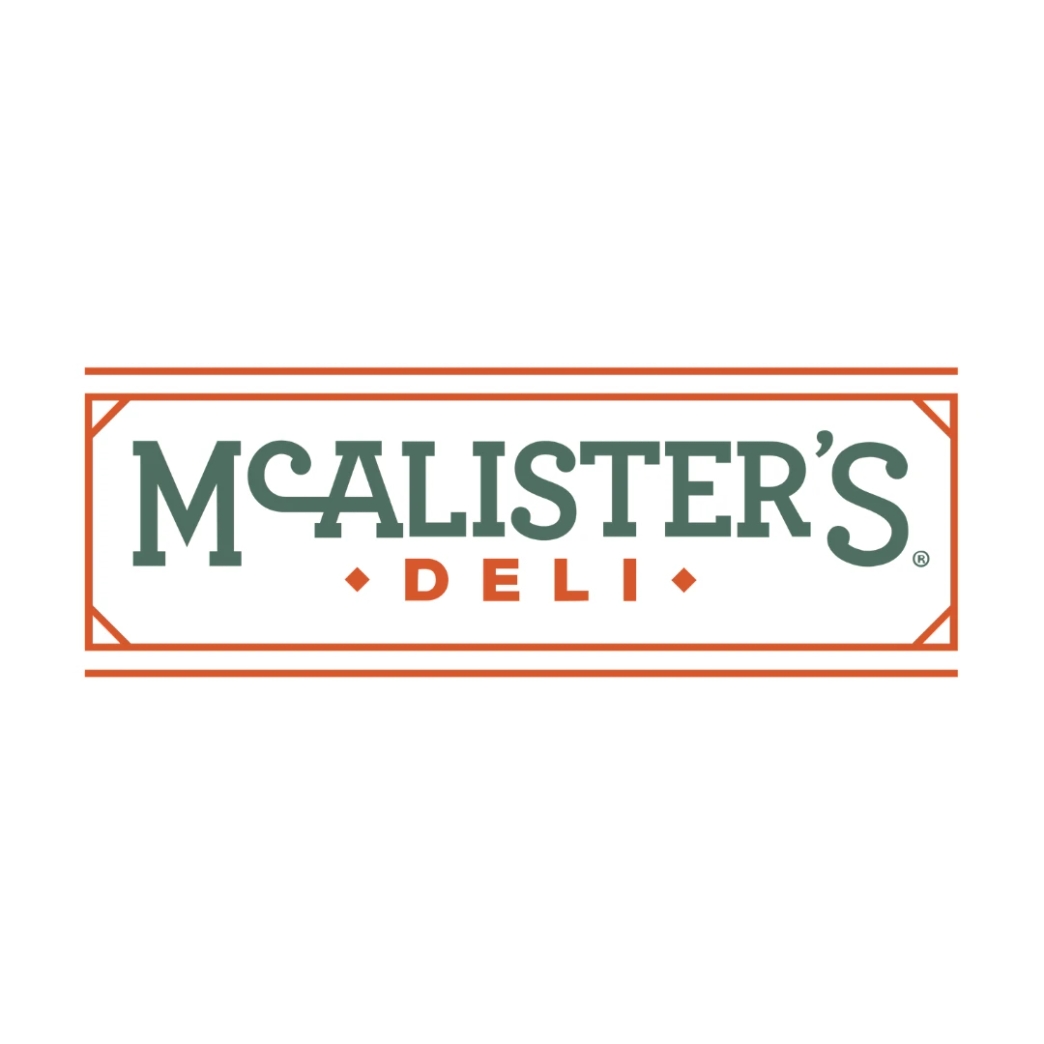 โลโก้ McAlister's Deli newstep new step work and travel Pigeon Forge Tennessee